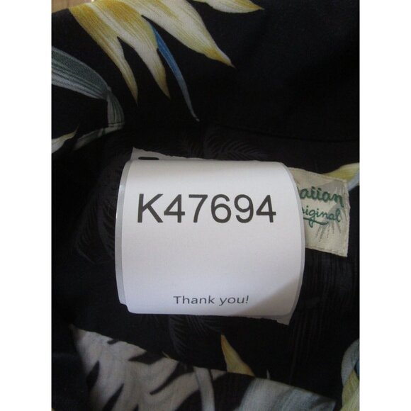 VINTAGE Hilo Hattie Shirt XL Hawaiian Button Down Floral Aloha Pocket - Picture 10 of 10